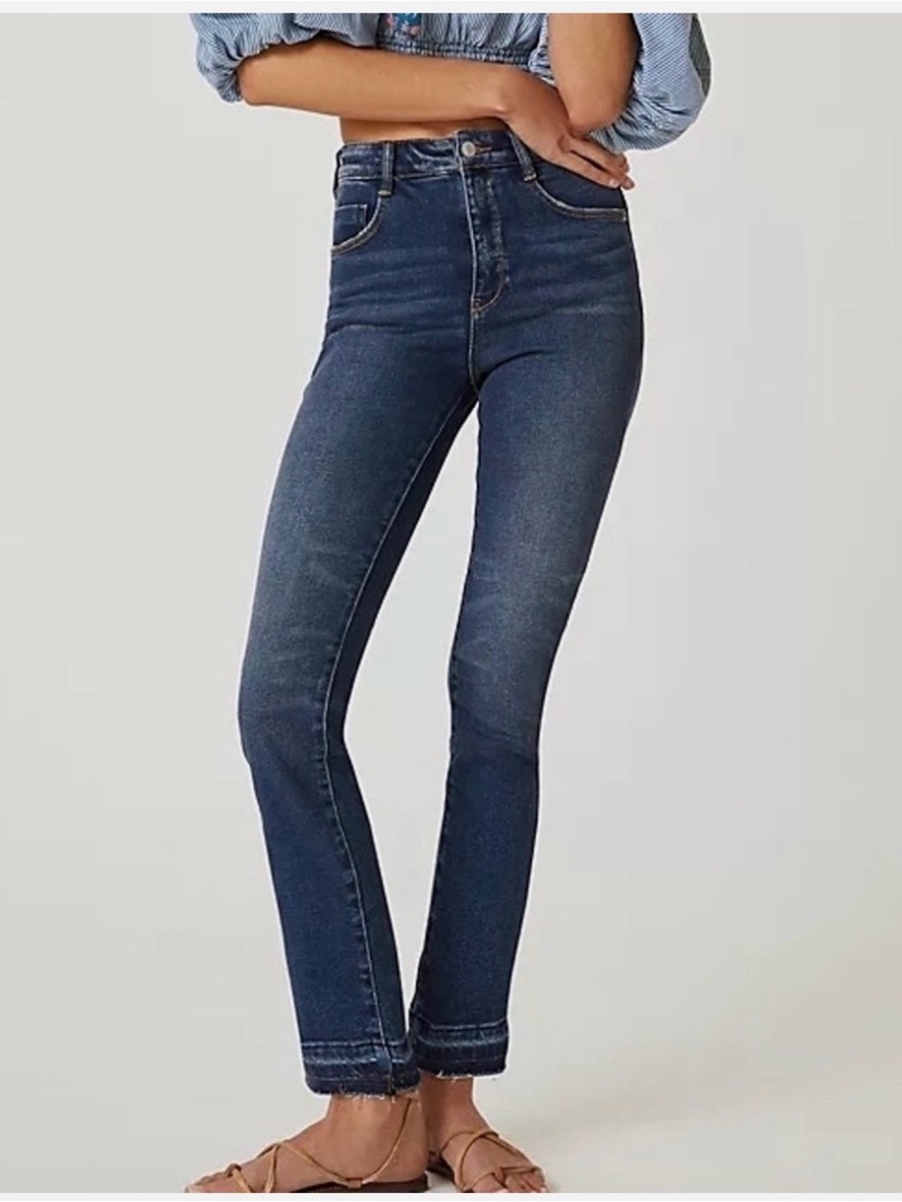 Anthropologie Pilcro high-rise cigarette jeans